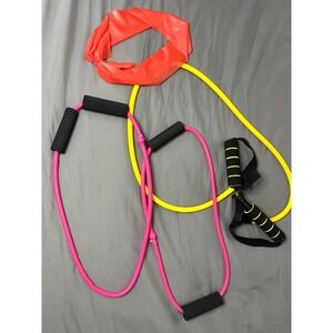 Gold's‎ Gym Resistance Bands Set with Handles and Loop Band Fitness Toning